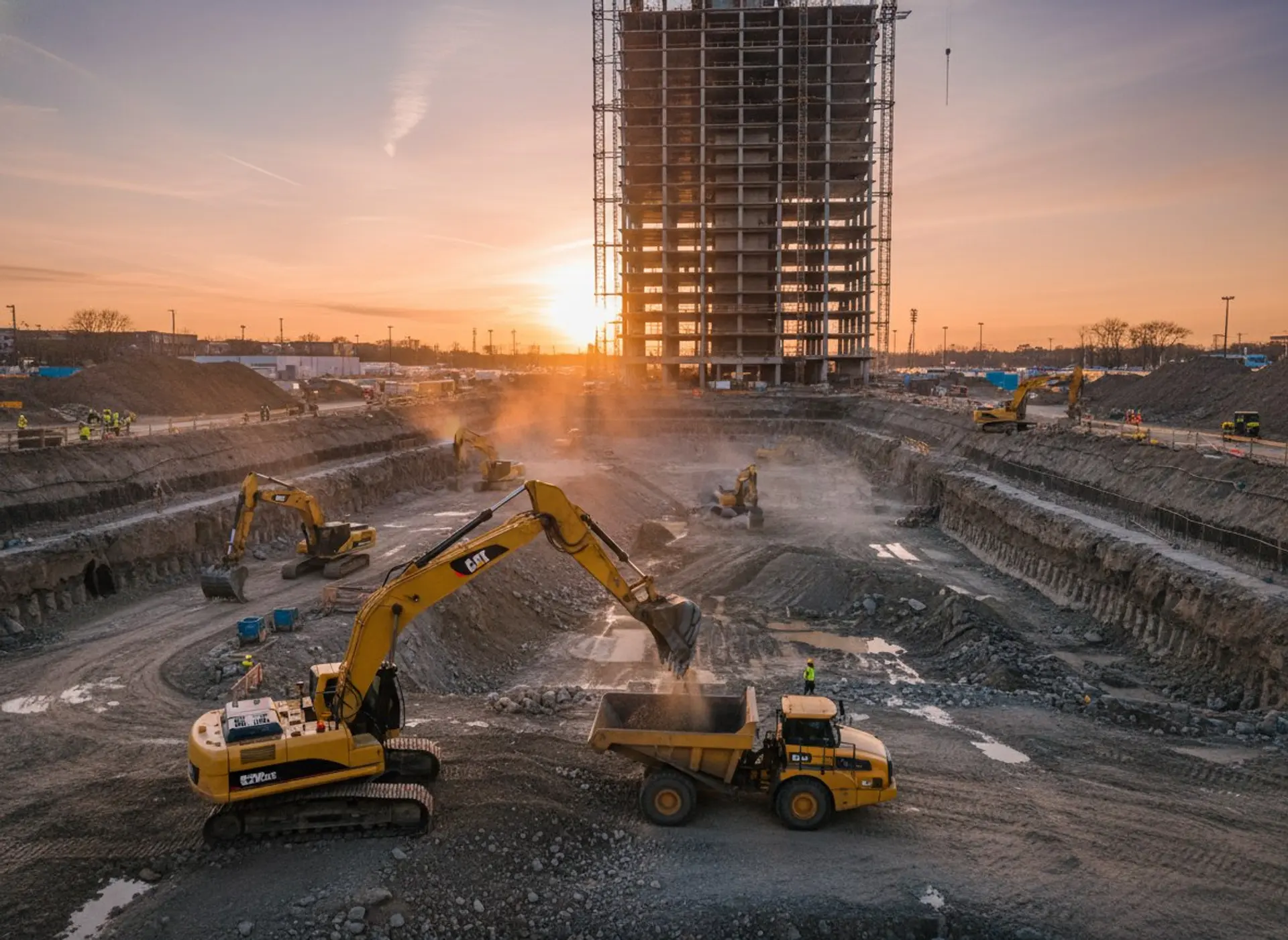 Подборка "Разработка котлована и её этапы"